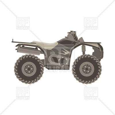 400x400 Cartoon Atv, Off Road Motorcycles, Extreme Quad Bike, Active Bike