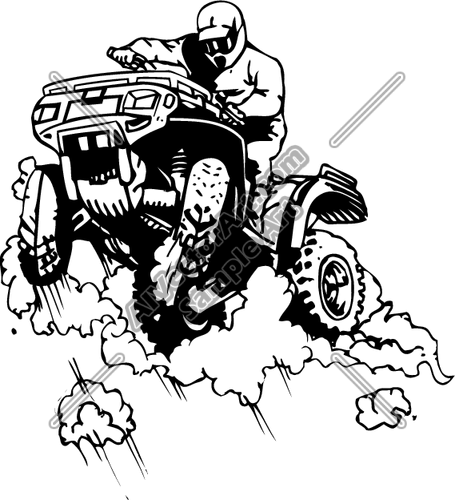 455x500 Quad Clipart And Vectorart Vehicles