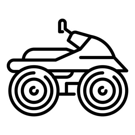 450x450 Quad Bike Icon Outline Quad Bike Vector Icon For Web Design