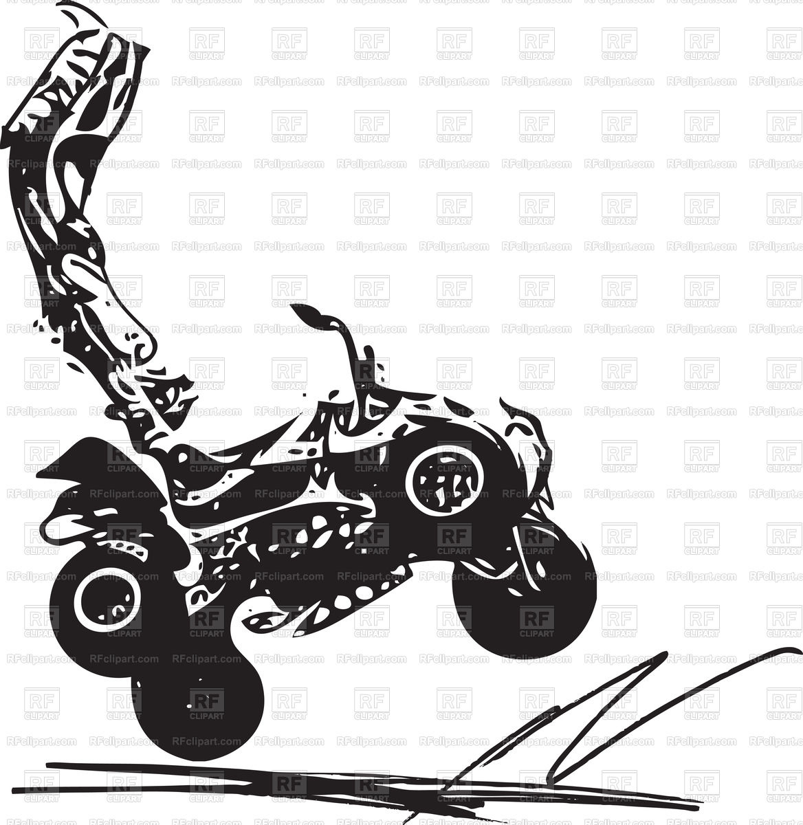 1168x1200 Quad Bike Illustration Vector Image Of Transportation Aroastock