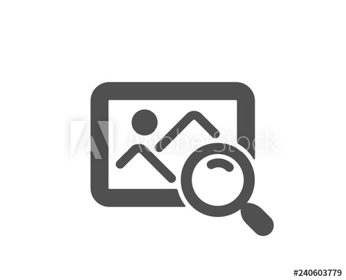 500x405 Search Photo Icon Find Image Or Picture Sign Quality Design