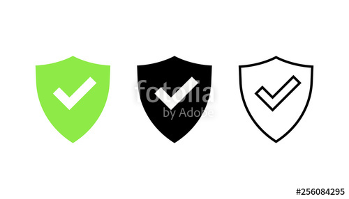 500x286 Approved Icons Set Profile Verification Accept Badge Quality