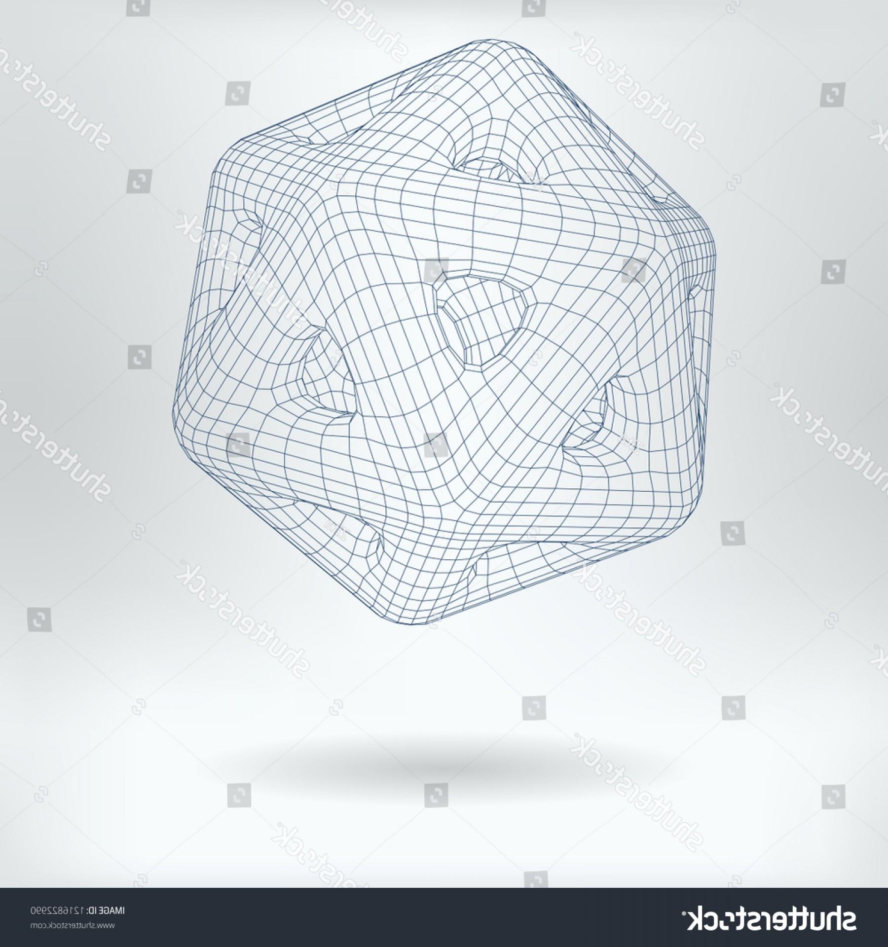 1800x1920 Vector D Model Quantum Mechanics Concept Handandbeak