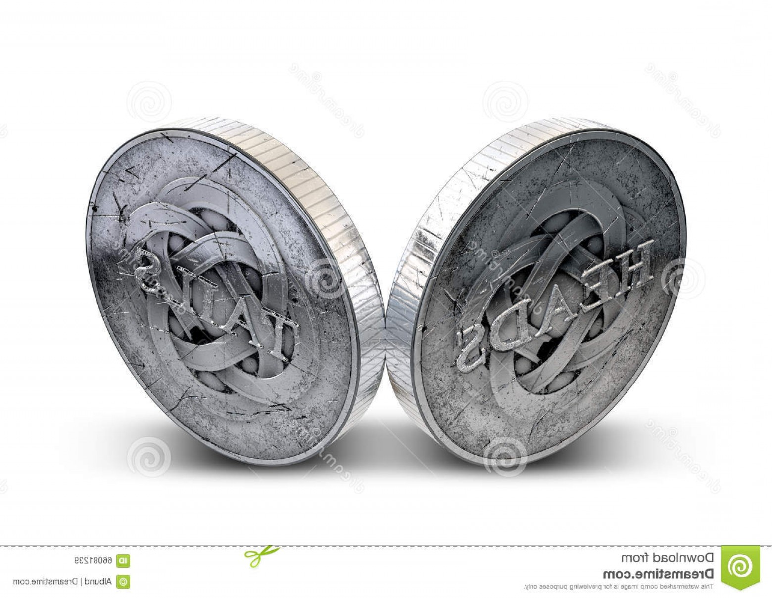1560x1210 Stock Photo Antique Coins Heads Tails Concept Image Showing Both