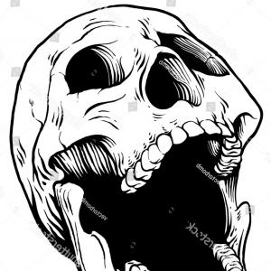 300x300 Screaming Vector Skull Quarter View Soidergi