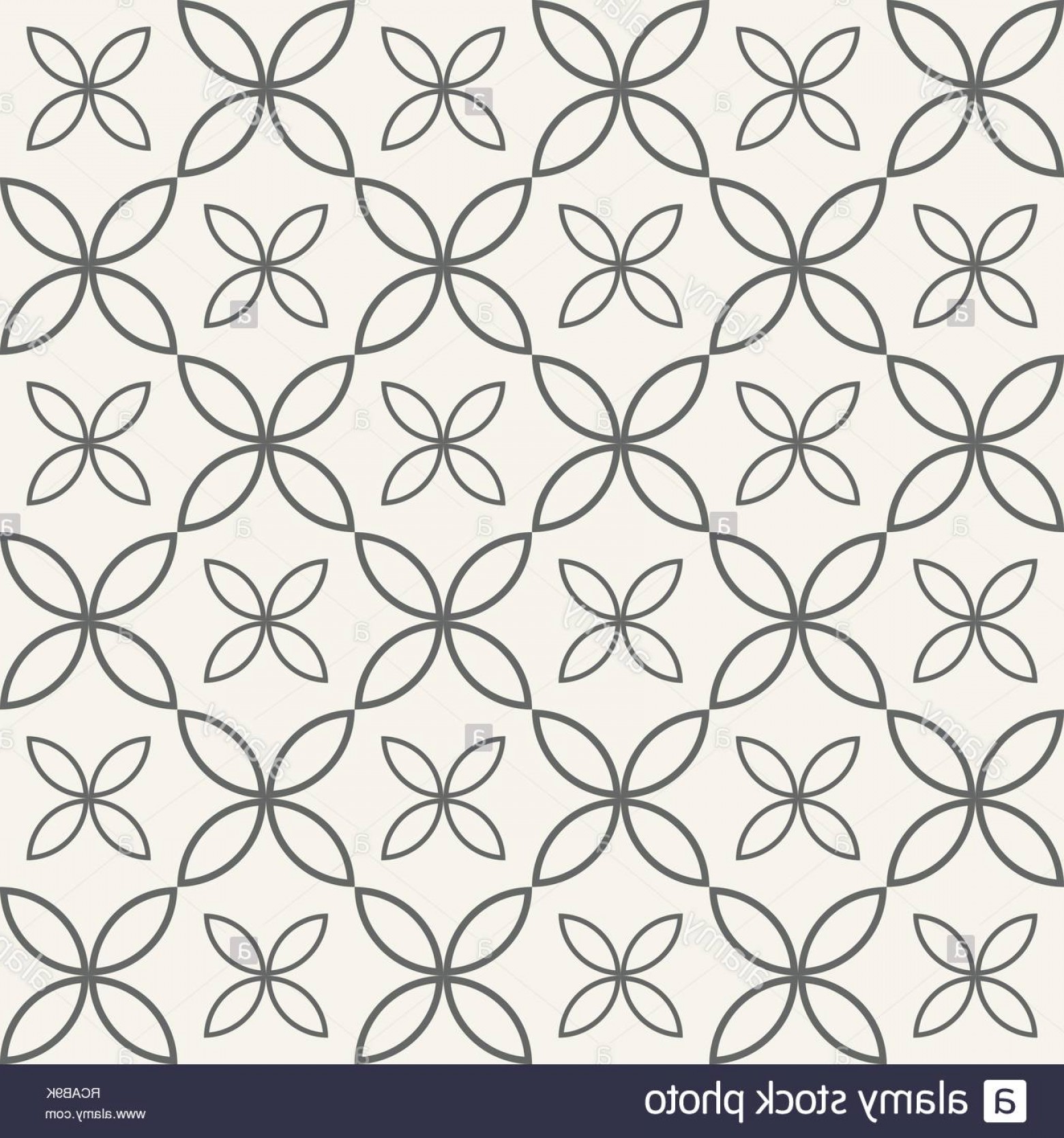 Quatrefoil Pattern Vector