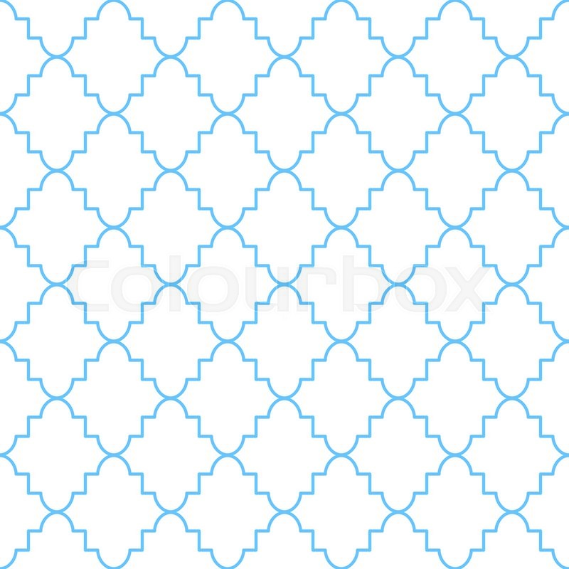 800x800 Quatrefoil Classic Net Seamless Vector Stock Vector Colourbox