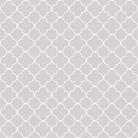 450x450 Quatrefoil Geometric Seamless Pattern, Vector Illustration