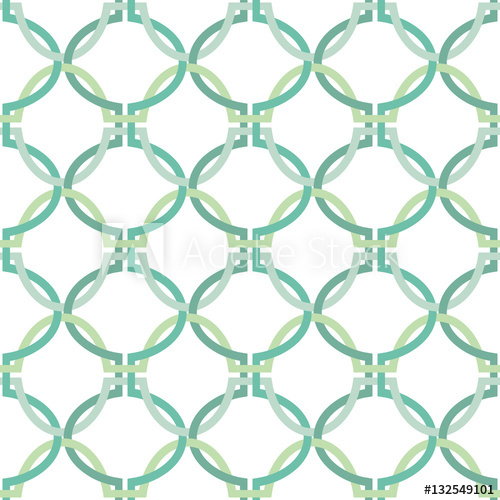 500x500 Seamless Modern Quatrefoil Oval Wallpaper Pattern Vector