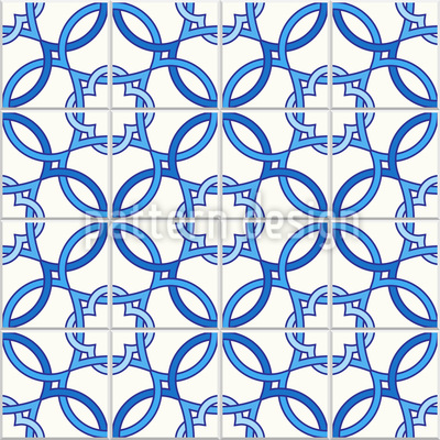 400x400 Portuguese Quatrefoil Vector Ornament