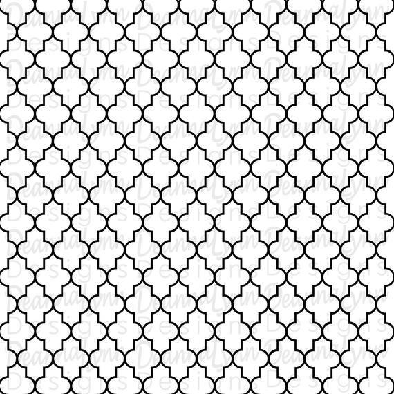 570x570 Quatrefoil Design Vector Png Pdf Etsy