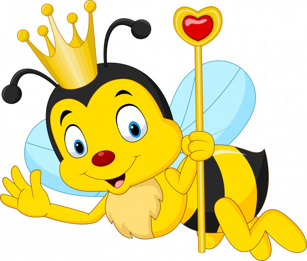 Cartoon Queen Bee Vector Premium Download 626x532 Cartoon Queen Bee Vector Premium Download