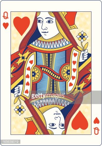 Queen Card Vector at Vectorified.com | Collection of Queen Card Vector ...