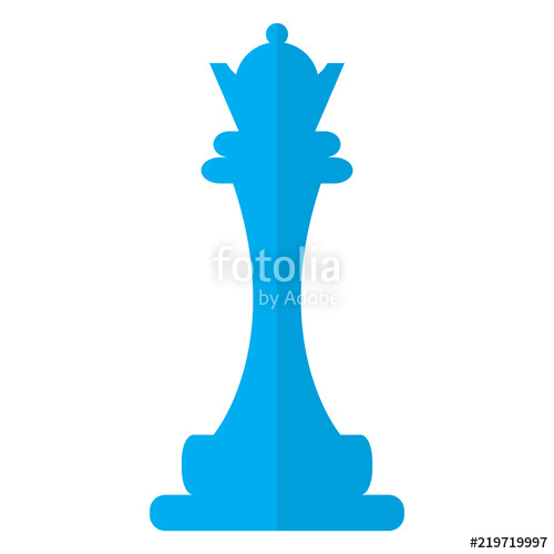500x500 Isolated Queen Chess Piece Icon Stock Image And Royalty Free