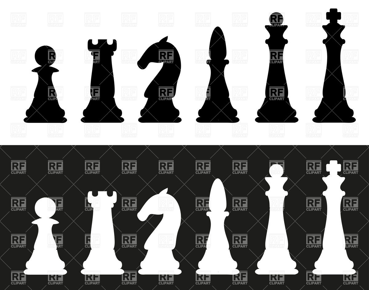 1200x944 Silhouettes Of Chess Pieces