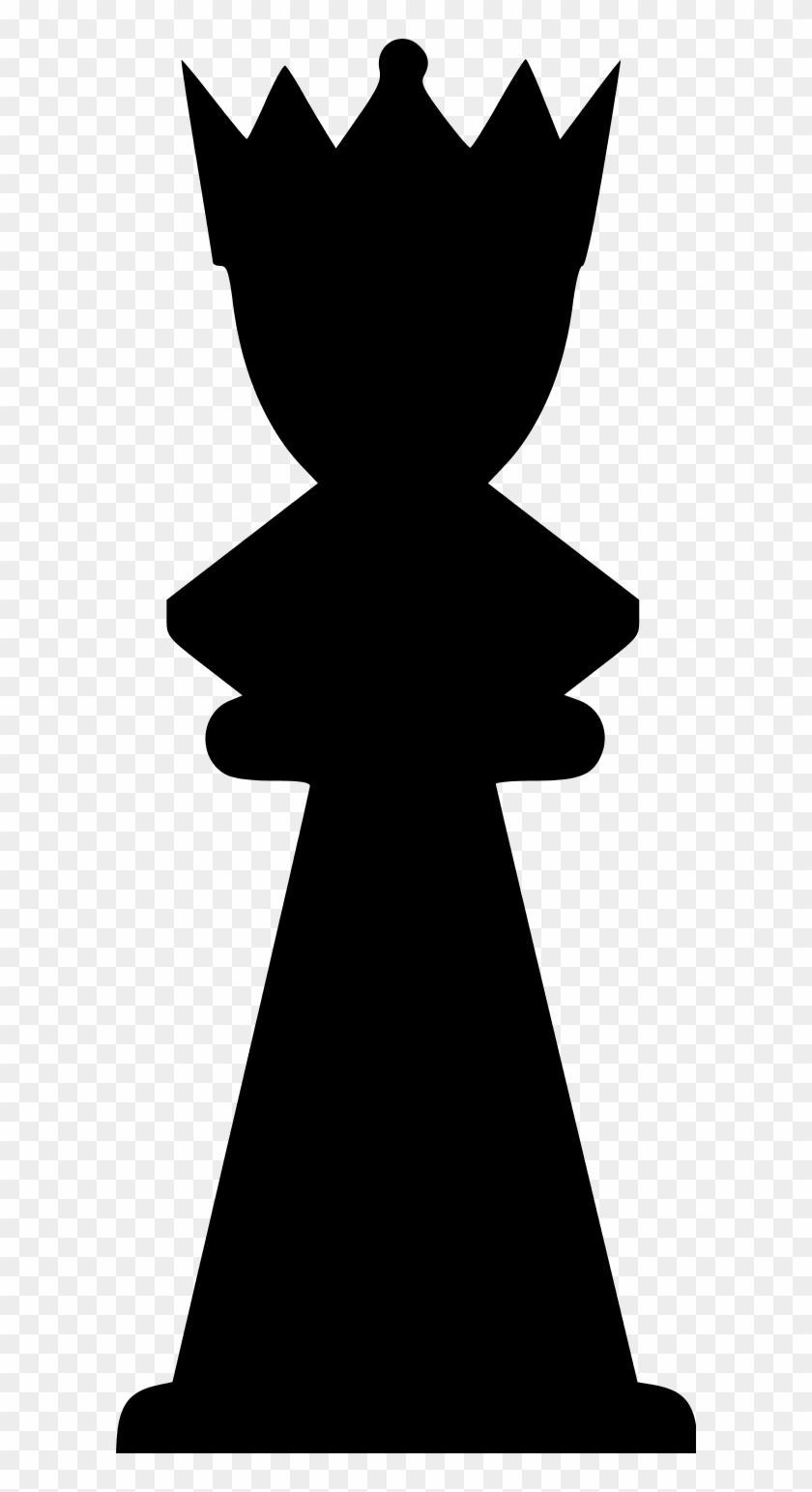 840x1543 Chess Queen Clipart