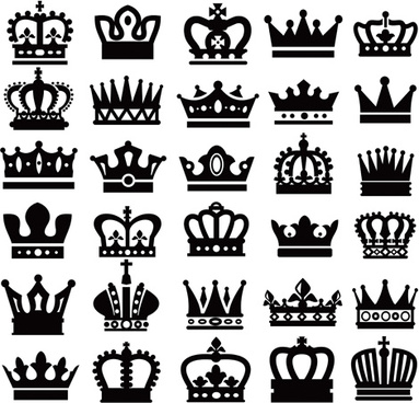 Free Free 297 Clip Art Silhouette Crown Svg SVG PNG EPS DXF File
