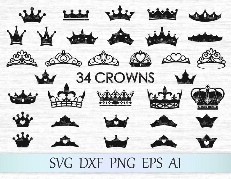 794x613 Crown Tiara Crown Vector Crown Cut Princess Etsy
