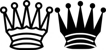 425x200 Free Download Of Chess Queen Crown Clip Art Vector Graphic