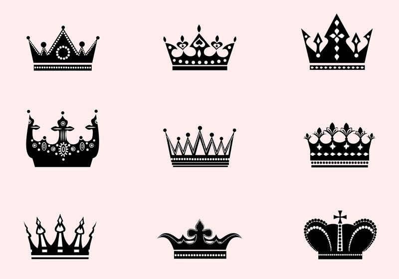 800x559 Beautiful Black King Crown Png Queen Crown Vector Png Free