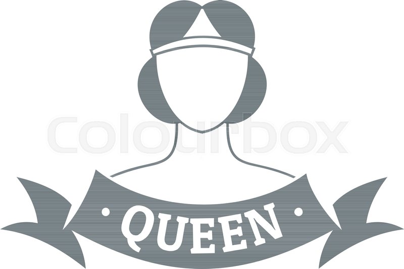 800x534 Queen Logo Simple Illustration Of Stock Vector Colourbox