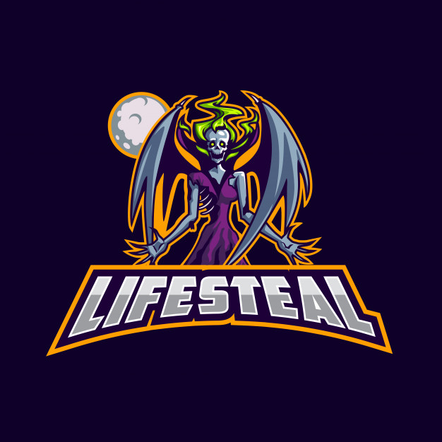 626x626 Esports Death Queen Logo Vector Premium Download