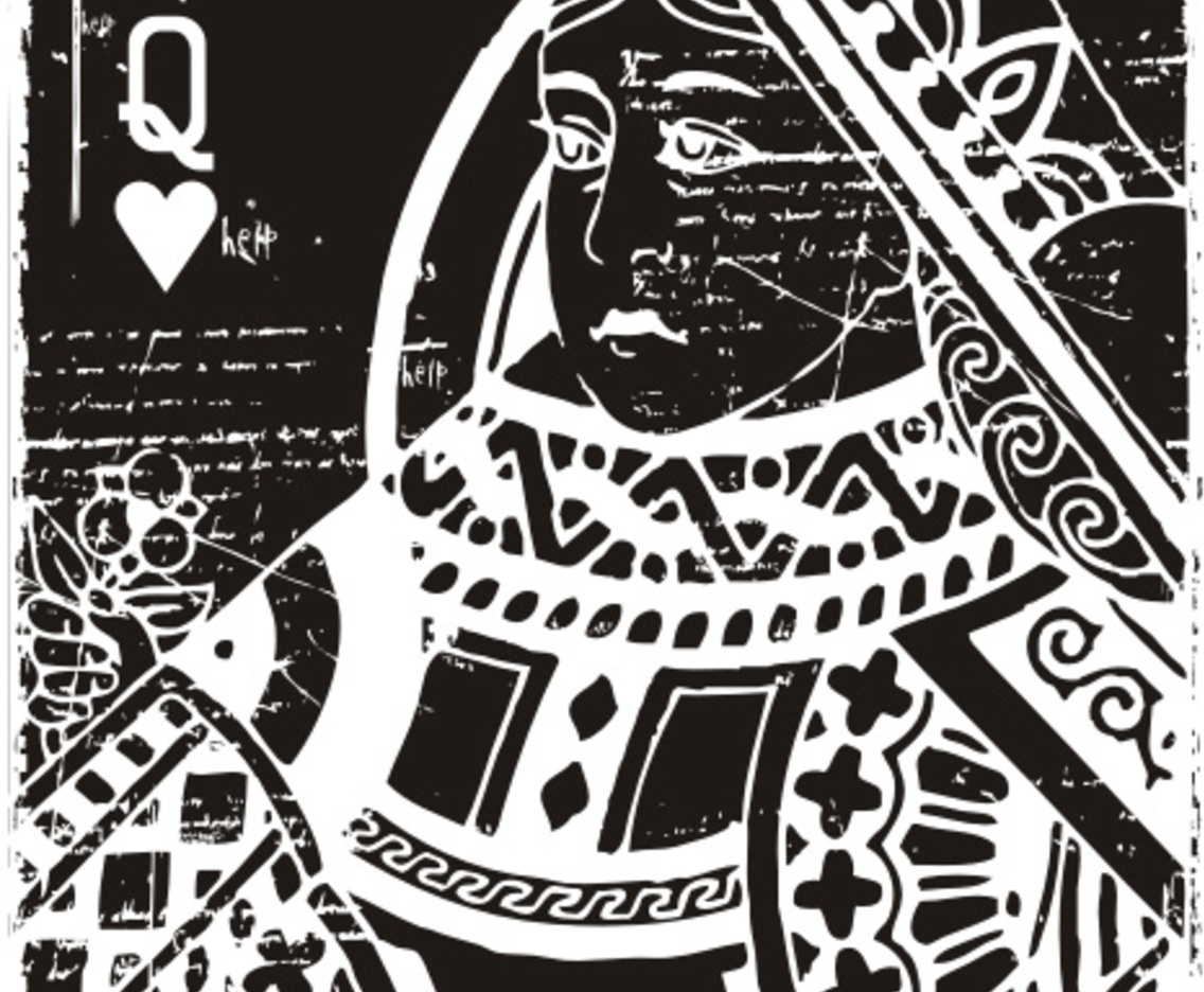 Queen Of Hearts Vector Art Graphics 1136x936 Queen Of Hearts Vector Art Graphics