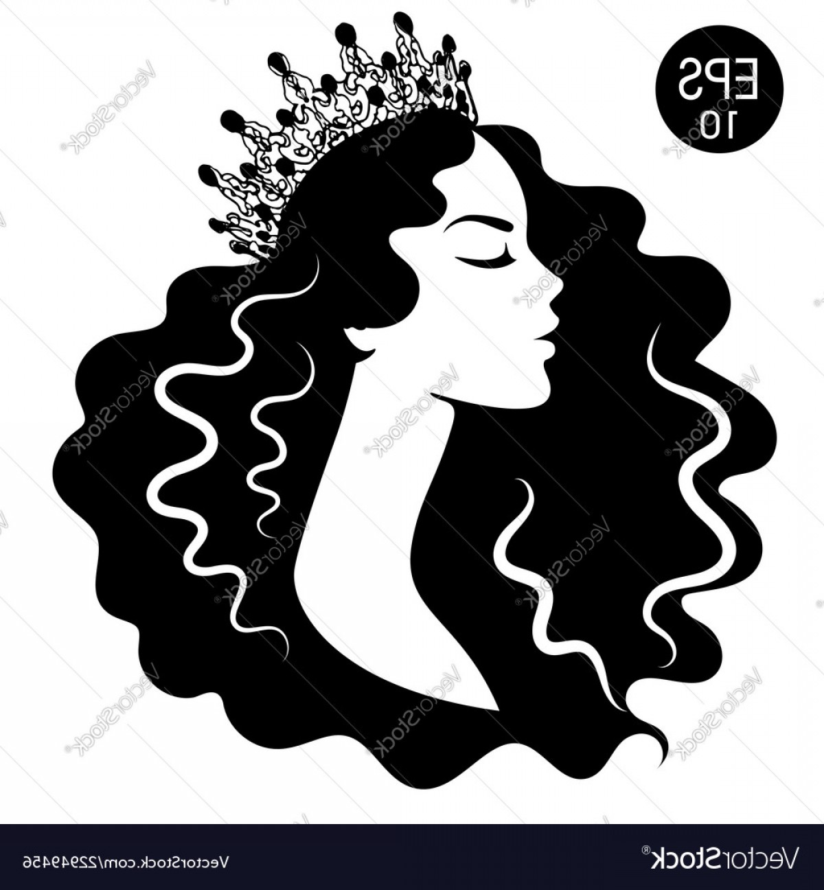 Queen Silhouette Vector at Vectorified.com | Collection of Queen ...