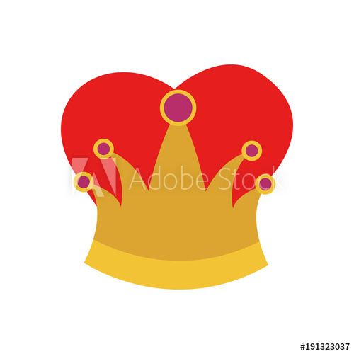Queen Crown In Colorful Silhouette Vector Illustration 500x500 Queen Crown In Colorful Silhouette Vector Illustration