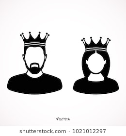 Black King And Queen Silhouette 260x280 Black King And Queen Silhouette
