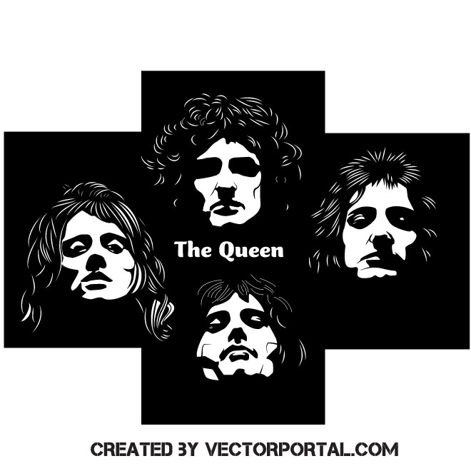 660x660 Queen Rock Band