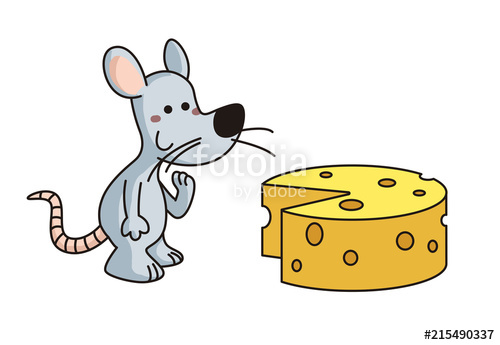 500x345 Raton Con Queso Stock Image And Royalty Free Vector