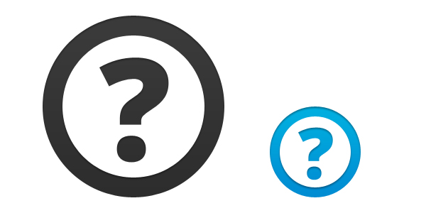 600x300 Question Icon Vector Icons