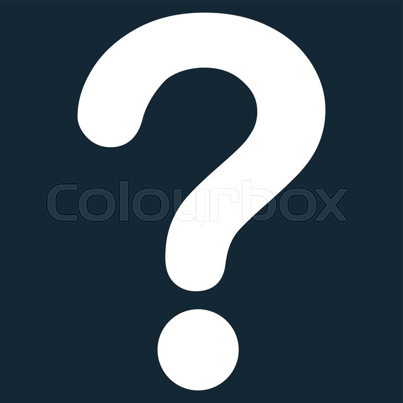 800x800 Question Icon From Primitive Set This Stock Vector Colourbox