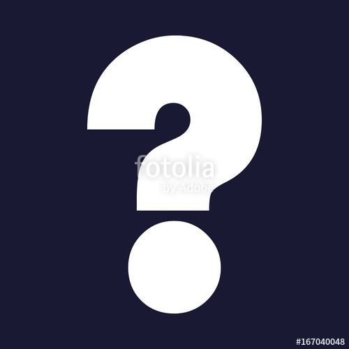 500x500 Vector Question Icon Stock Image And Royalty Free Vector