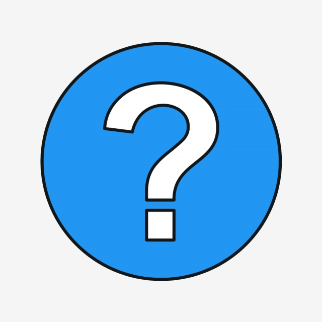 640x640 Vector Question Icon, Question, Mark, Sign Png And Vector