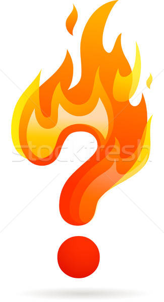 325x600 Hot Question Mark Icon Vector Illustration Marina Zlochin