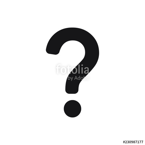 500x500 Question Mark Vector Icon, Ask Symbol Faq And Help Pictogram