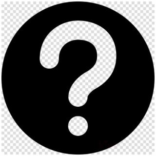 320x320 Question Button Vector Clipart