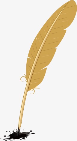 257x467 Download Free Png Vector Painted Quill, Vector, Hand Painted