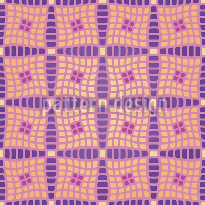 400x400 Violas Patchwork Quilt Vector Ornament