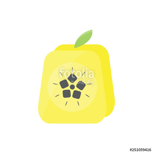500x500 Cubic Rounded Rectangle Quince Vector Design Illustration Stock