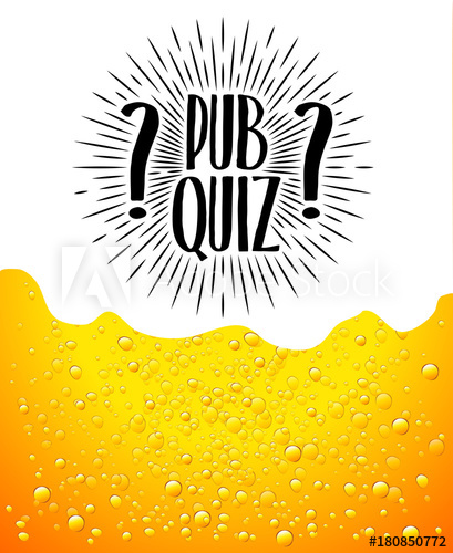 409x500 Pub Quiz Beer Background Quiz Night Announcement Poster Design