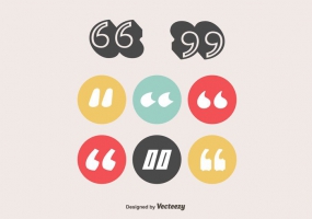 285x200 Quotation Marks Free Vector Graphic Art Free Download