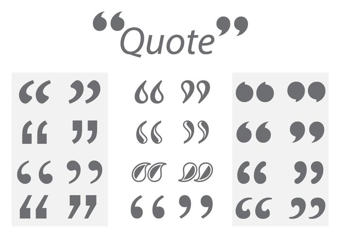 700x490 Quotation Mark Free Vector Art