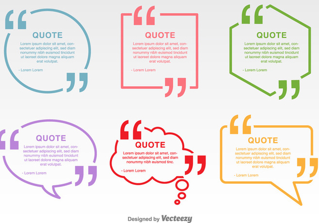 632x443 Minimal Quotation Marks Vector Labels Free Vector Download