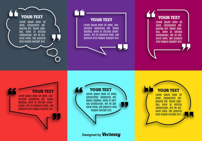 700x490 Quotes Free Vector Art