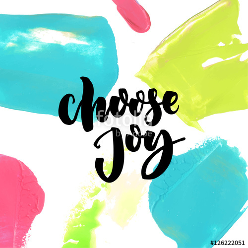500x500 Choose Joy Saying