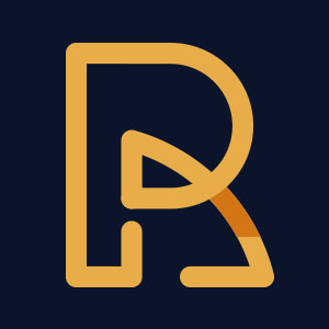 300x300 Letter R Geometric Line Logo Vector Buy The Logo