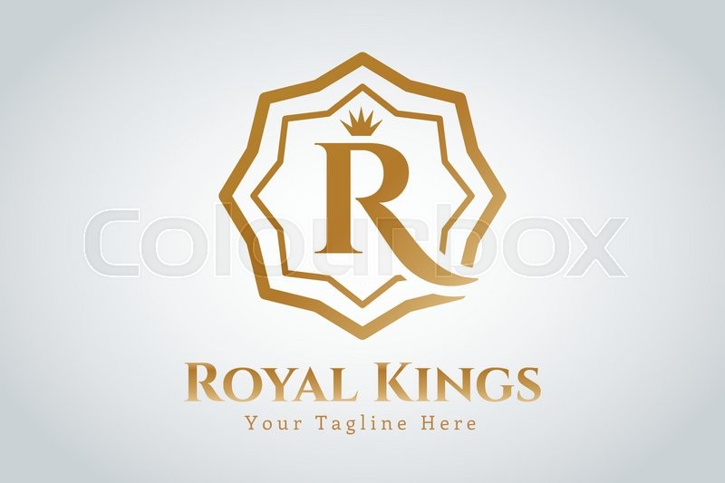 800x533 Royal Logo Vector Template Hotel Stock Vector Colourbox